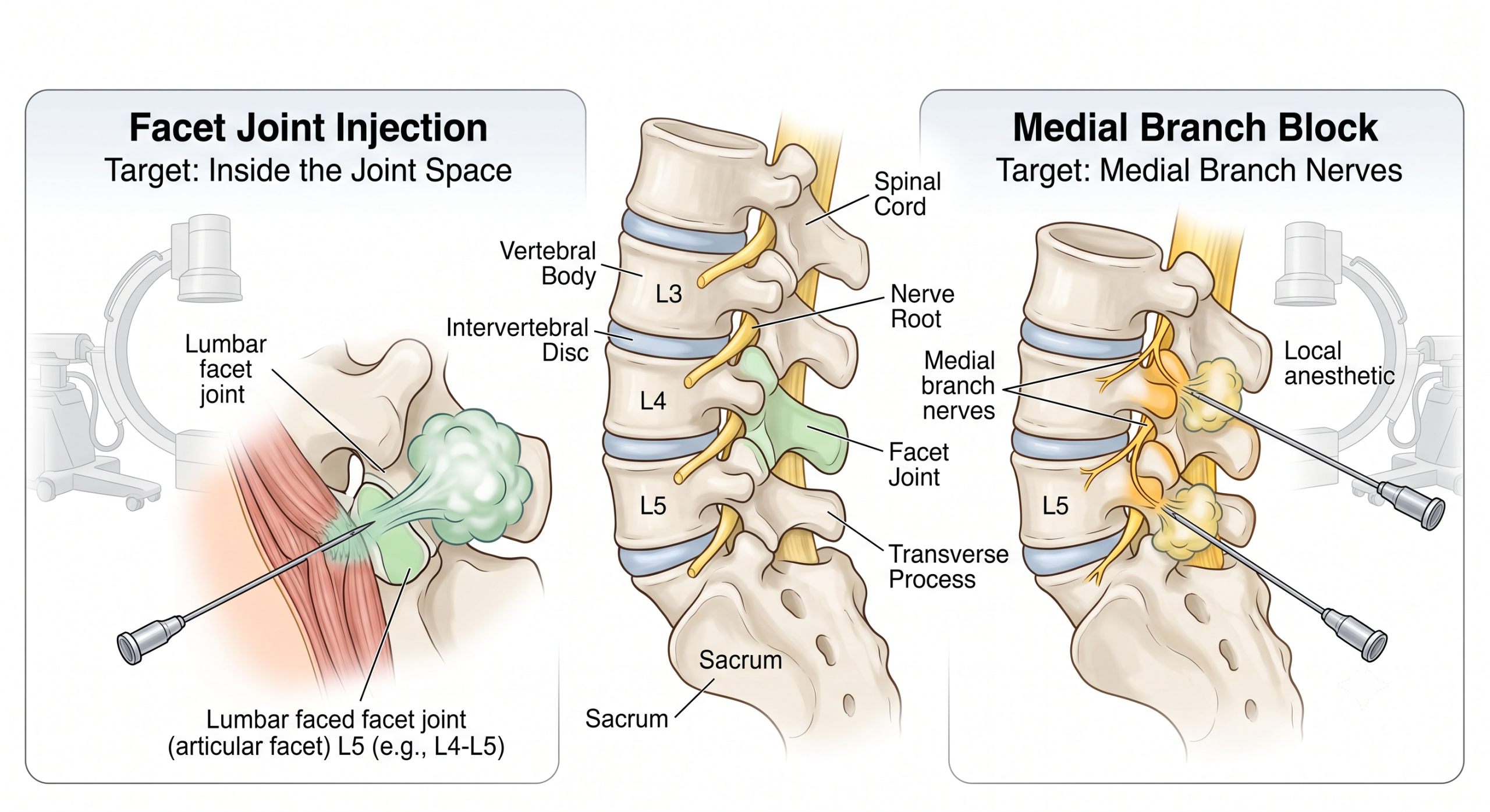 Facet Joint Injection & Medial Branch Block